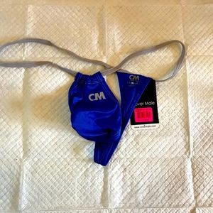 Men’s hammock style g-string size XL Color Blue Cover Male